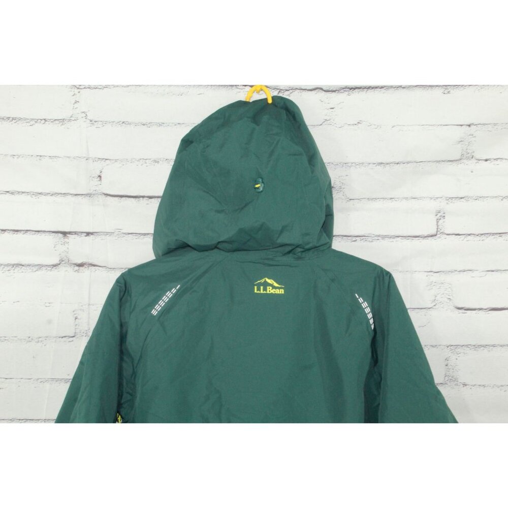LL Bean Men's Wildcat Ski Jacket Dark Pine Waterproof PrimaLoft Size S Gorpcore - Picture 7 of 13